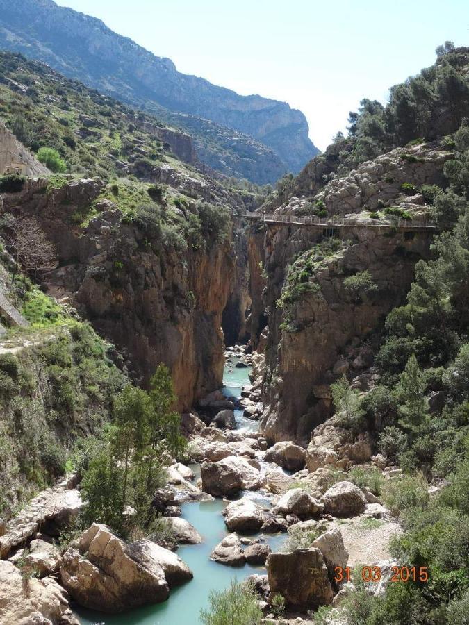 Alojamiento Rural El Paraiso Del Chorro Dış mekan fotoğraf