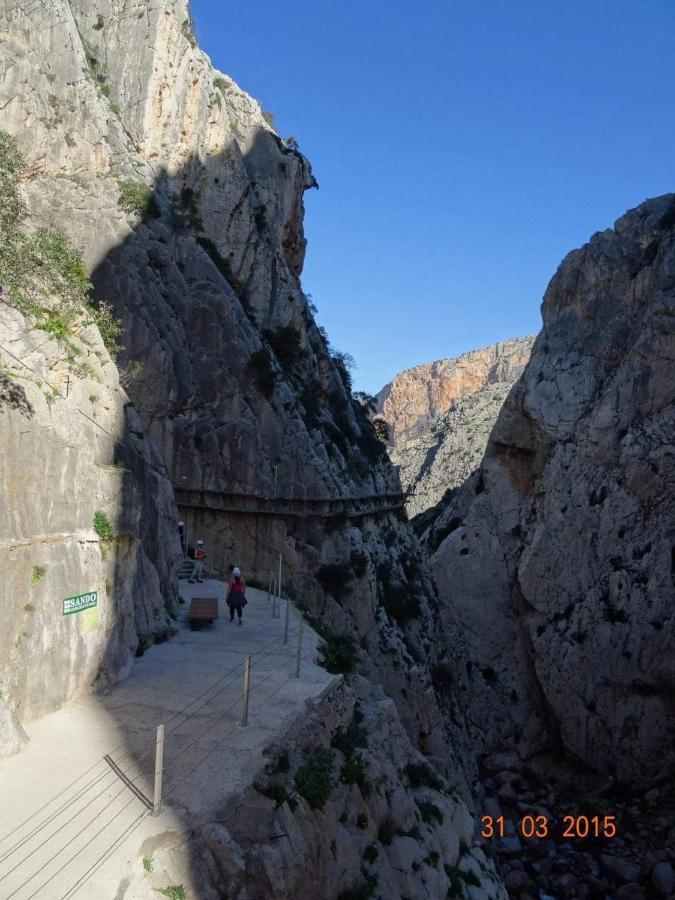 Alojamiento Rural El Paraiso Del Chorro Dış mekan fotoğraf